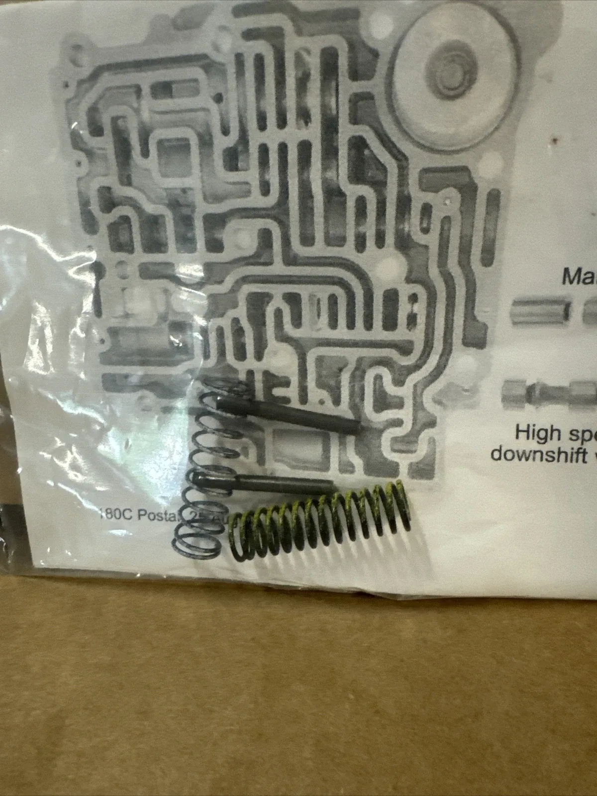 GM 180C Transgo Valve Body Kit For Post Office /LUV Vehicles image 2