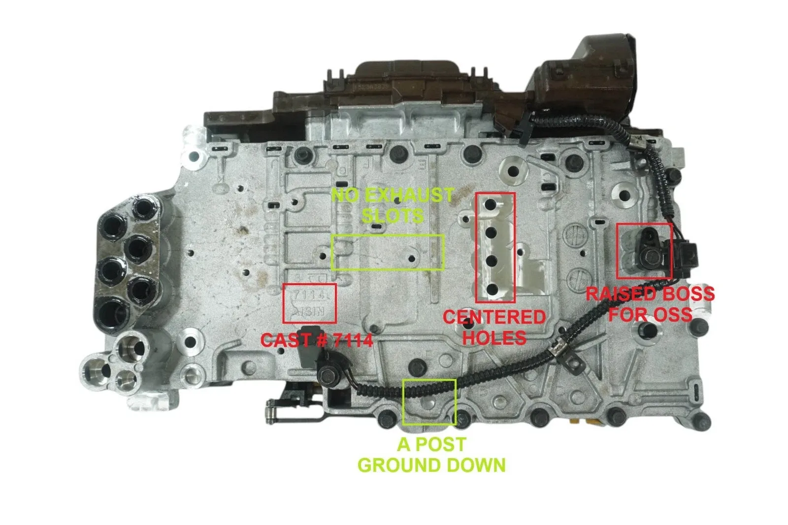 2007-2010 6L50 Valve Body & TEHCM — MPN 45740BF image 2