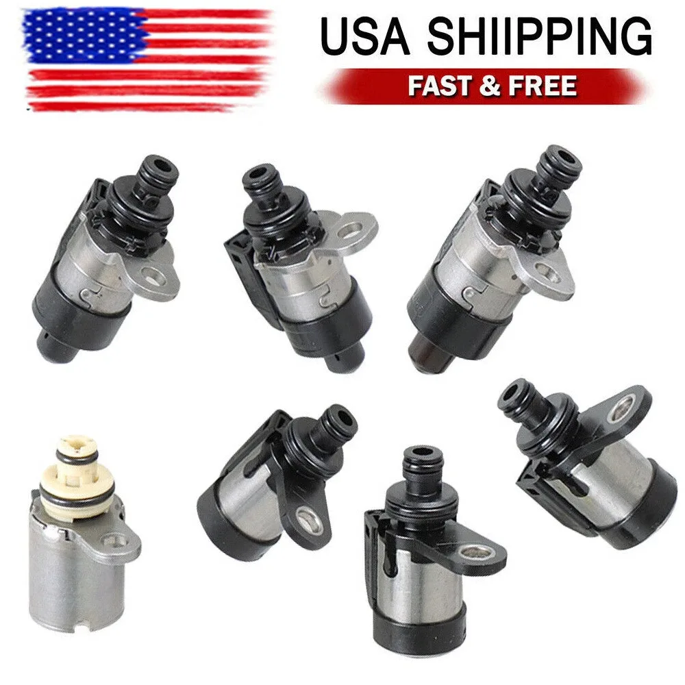 7X OEM RE5R05A Valve Body Solenoid For Nissan Xterra Pathfinder Armada Frontier