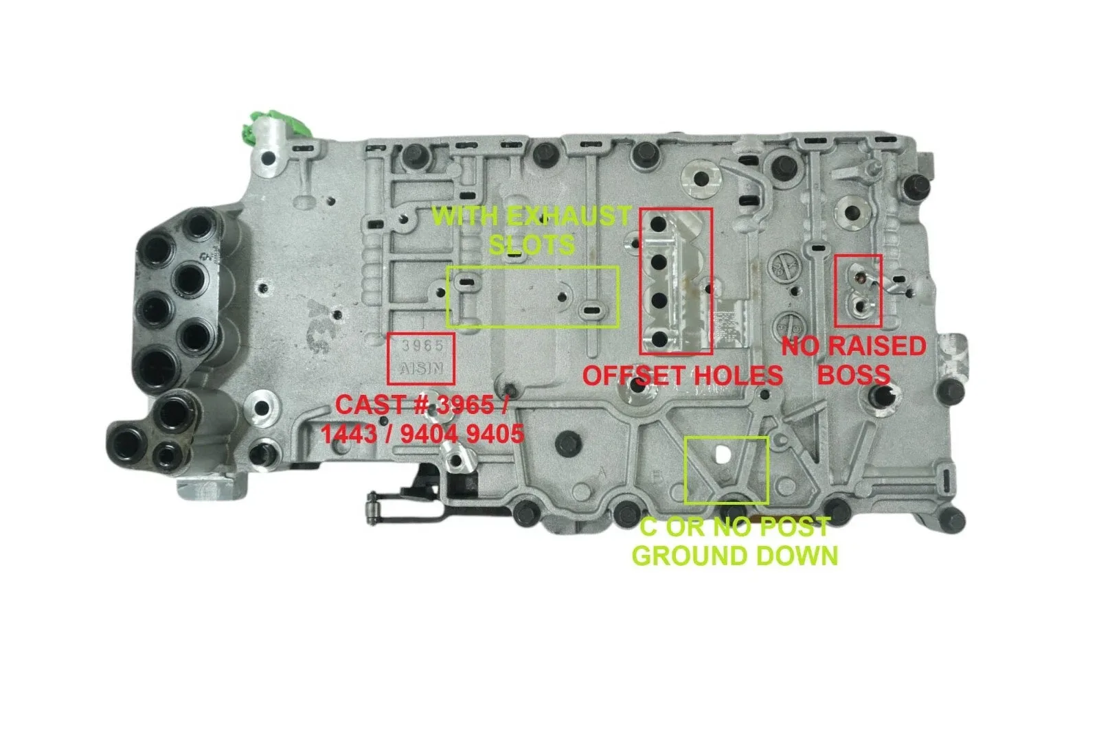2007-2010 GMC 6L80 Valve Body 45740C (Remanufactured) image 2