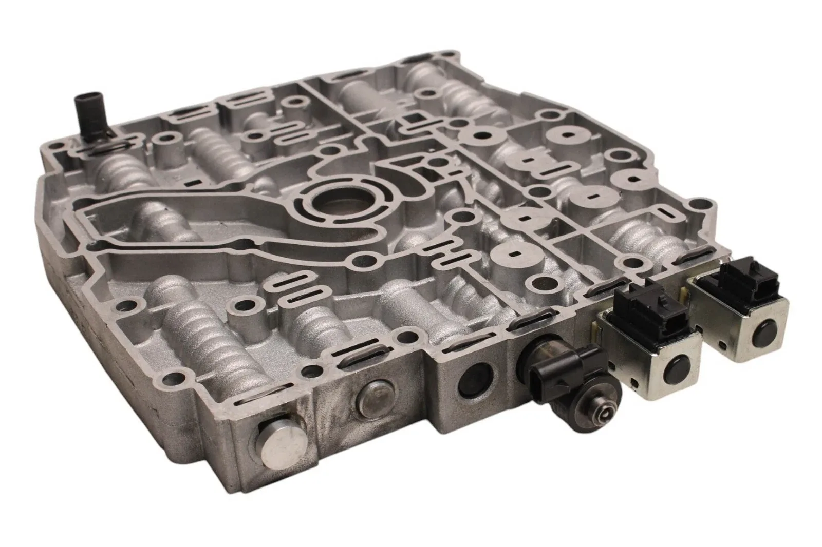 14740AC - 4T40E 4T45E, VALVE BODY, 4 SOLENOIDS, WITH SMALL EPC, CAST: 24214698