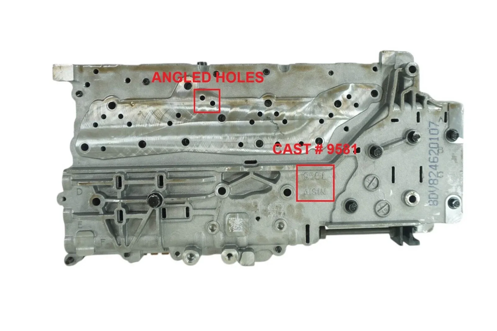 45740DA - 6L90, VALVE BODY, D OR NO POST, WITH EXHAUST SLOTS, 2007-2010 - GMC image 3