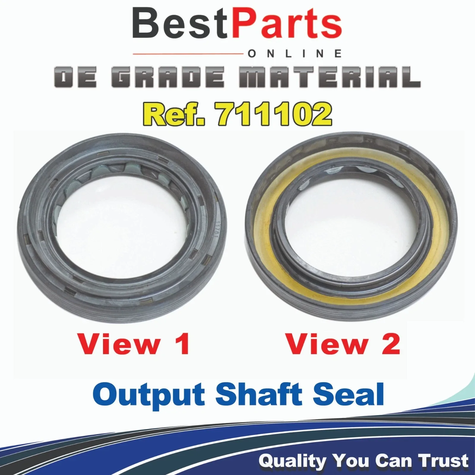 Output Shaft Seal Jeep Cherokee 14-19 Dodge Promaster City 15-18 Ref 711102