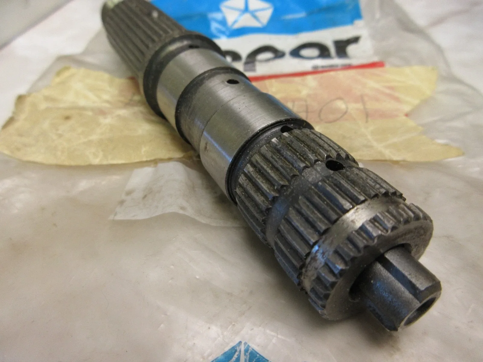 MoPar Tansaxle Output Shaft - NOS - '78-'80 Omni / Horizon - P/N 5222401 image 3