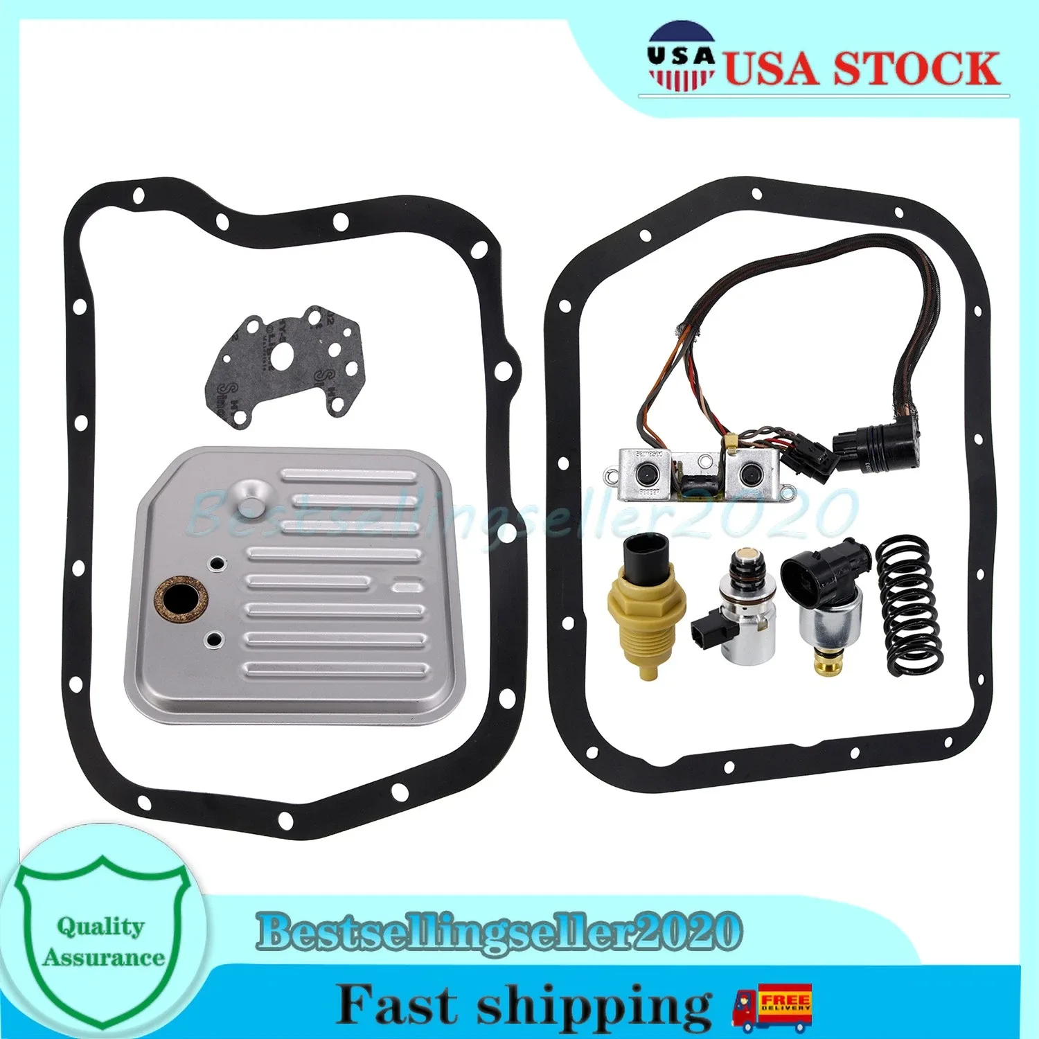 1998-1999 Dodge Jeep Valve Body Solenoid Sensor Set 4015DBF image 3