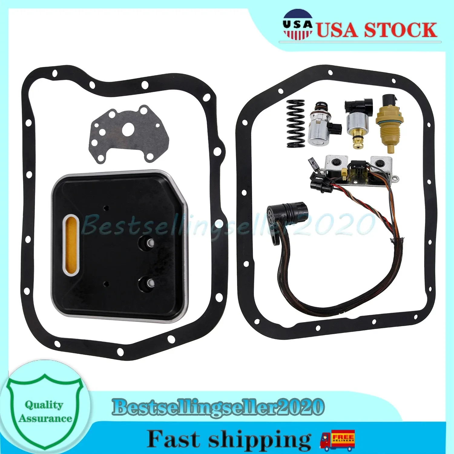 1998-1999 Dodge Jeep Valve Body Solenoid Sensor Set 4015DBF