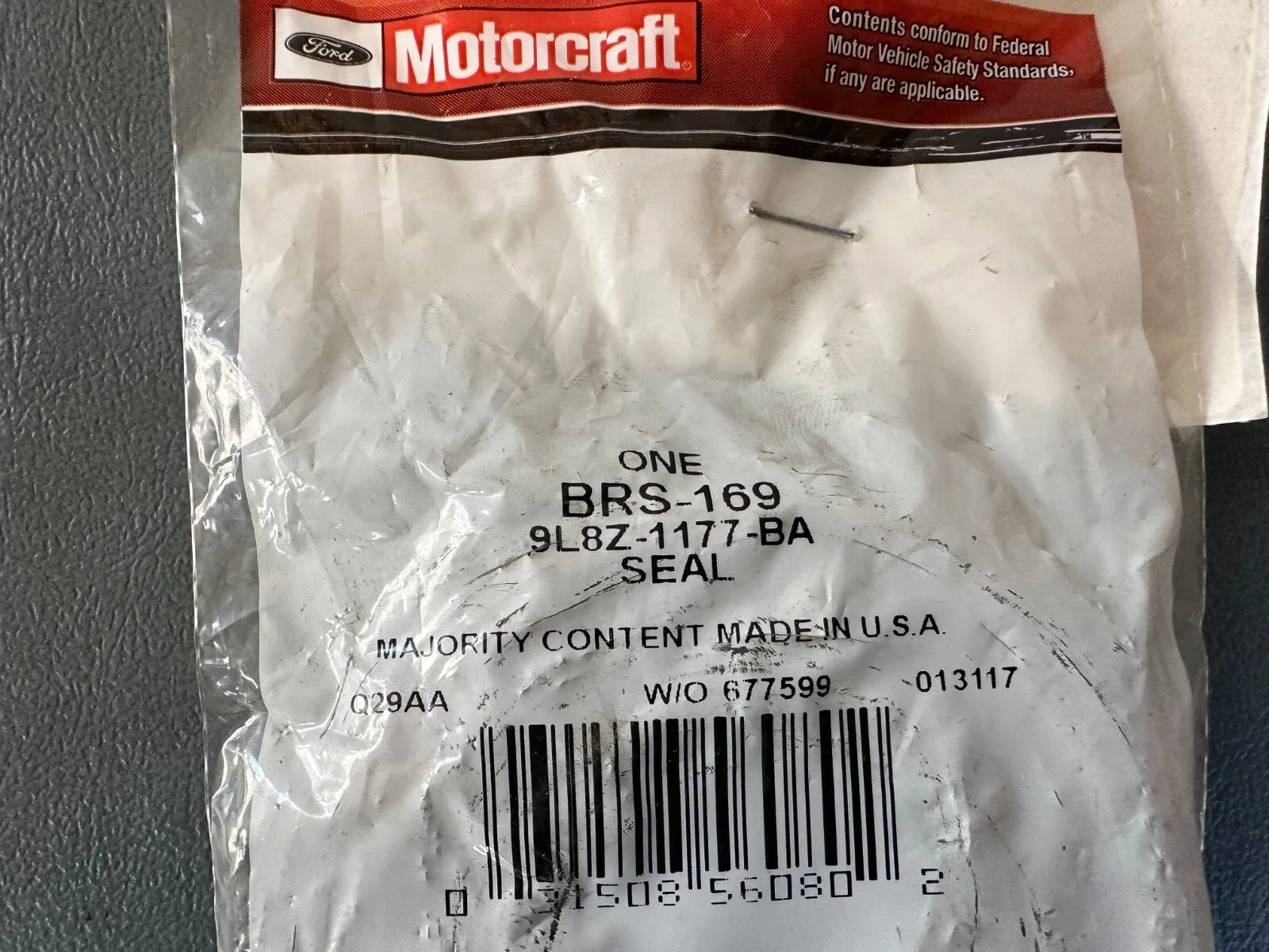 Ford OEM NOS 9L8Z-1177-BA Auto Trans Output Shaft Seal 2009-2012 Escape 3.0L image 2