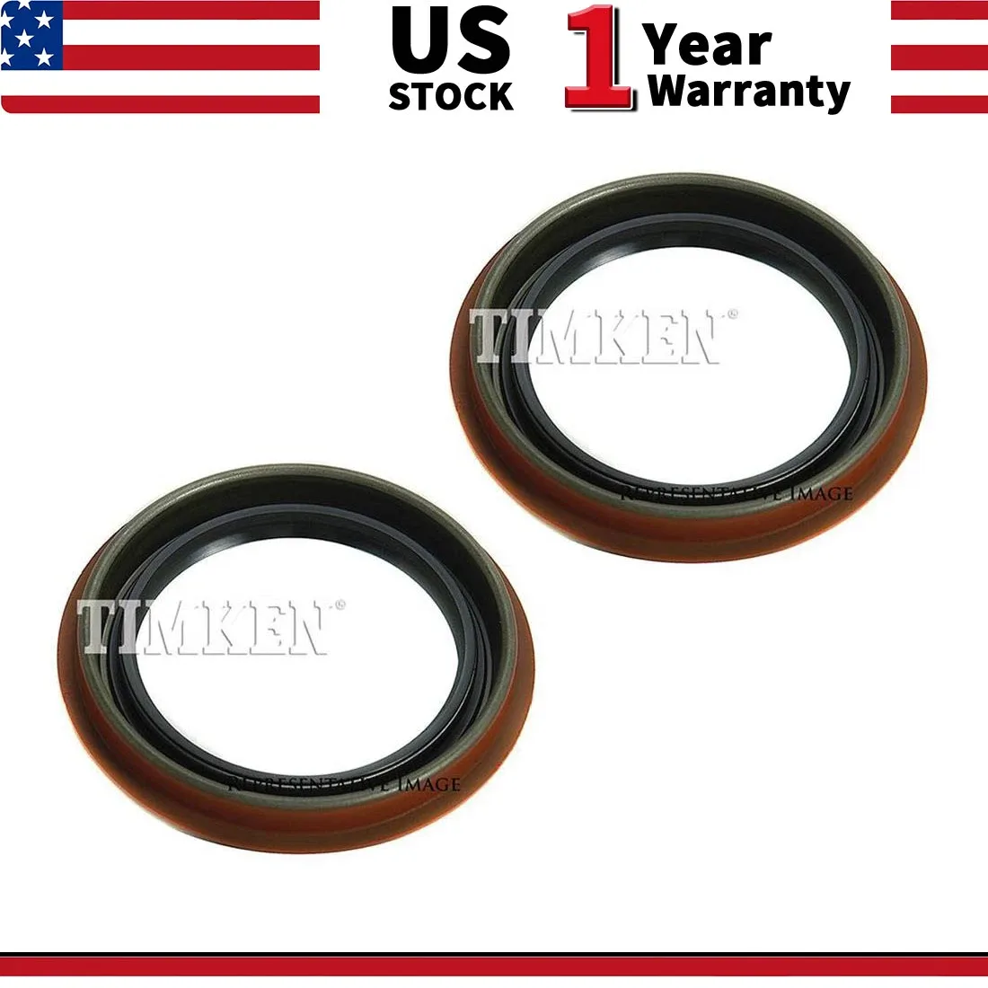 Timken  2PCS Automatic Transmission Output Shaft Seal For Dodge 400 _TP