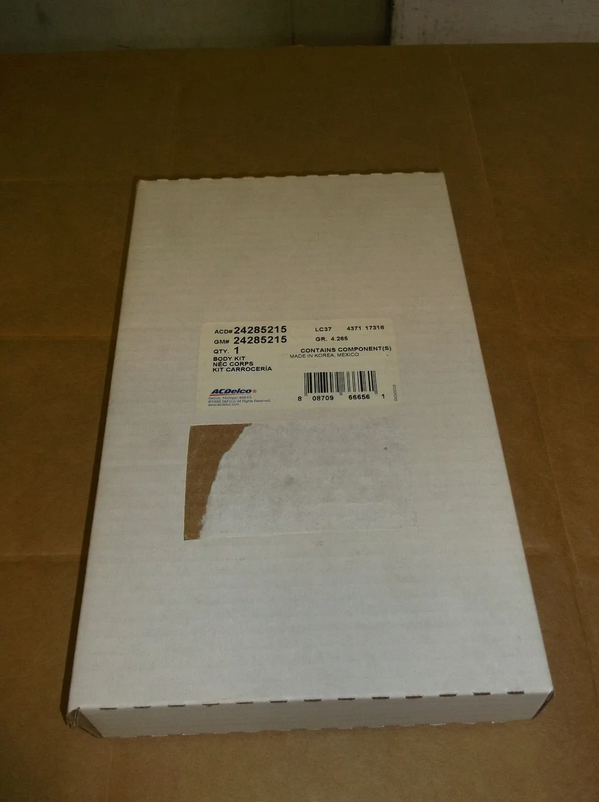 Chevy Cruze~Auto Trans Valve Body Kit~24285215~ACDelco Genuine GM~Malibu~Equinox image 2