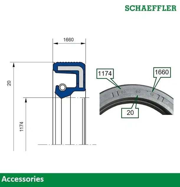 Left & Right KIT Automatic Transmission Output Shaft Seal for Accord & more #tvm image 4