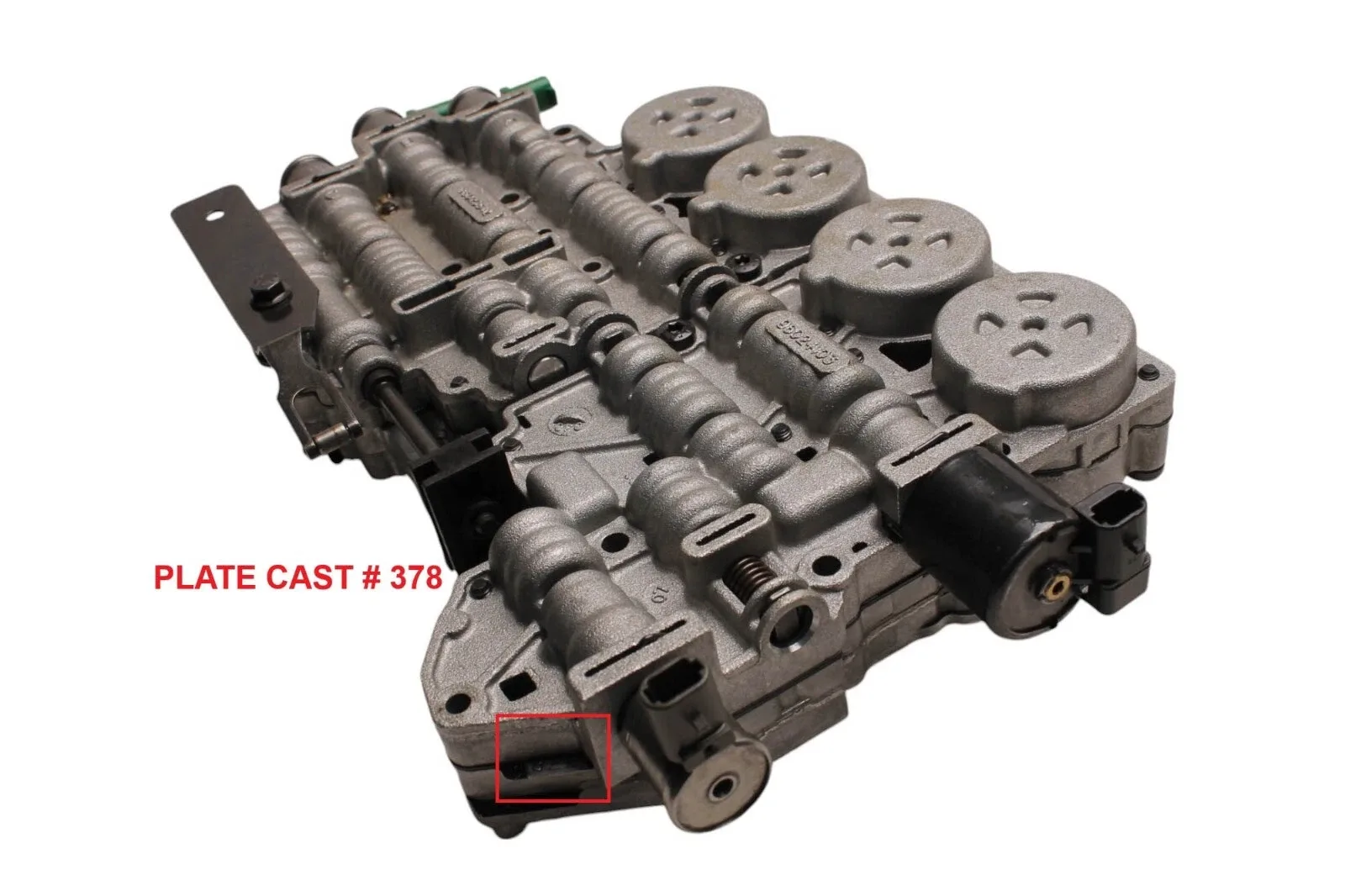 144740CA - 5L40E 5L50E, VALVE BODY, GAS, PLATE CAST: 378, 2002-UP - CADILLAC image 2