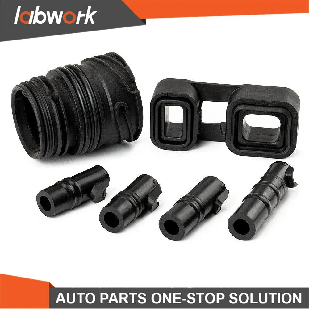 Labwork 6PCS Valve Body to case Sleeve Seal kit Mechatronic Kit For BMW ZF 6HP19 image 2