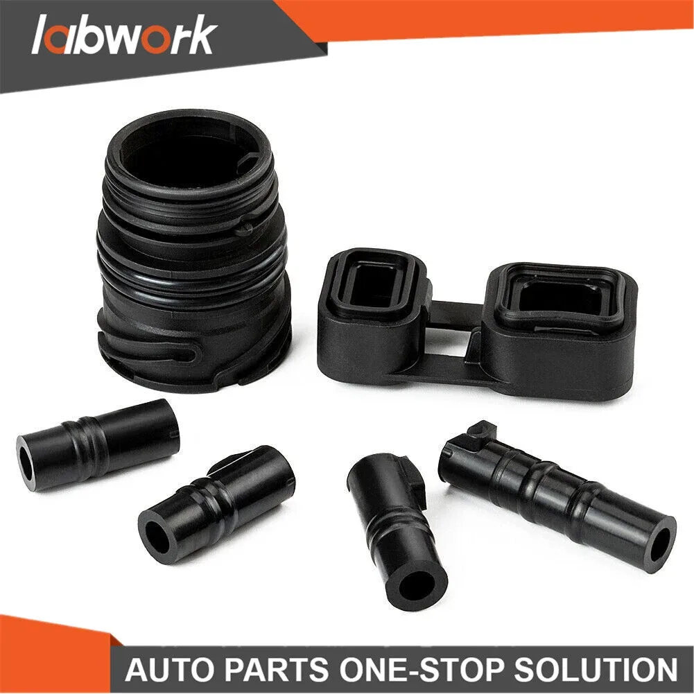 Labwork 6PCS Valve Body to case Sleeve Seal kit Mechatronic Kit For BMW ZF 6HP19