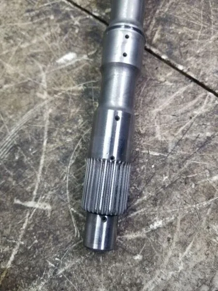 173678BK - RE5R05A OUTPUT SHAFT, 4X4, 17-3/4" LONG, WITH PARKING GEAR, 2002-UP image 4