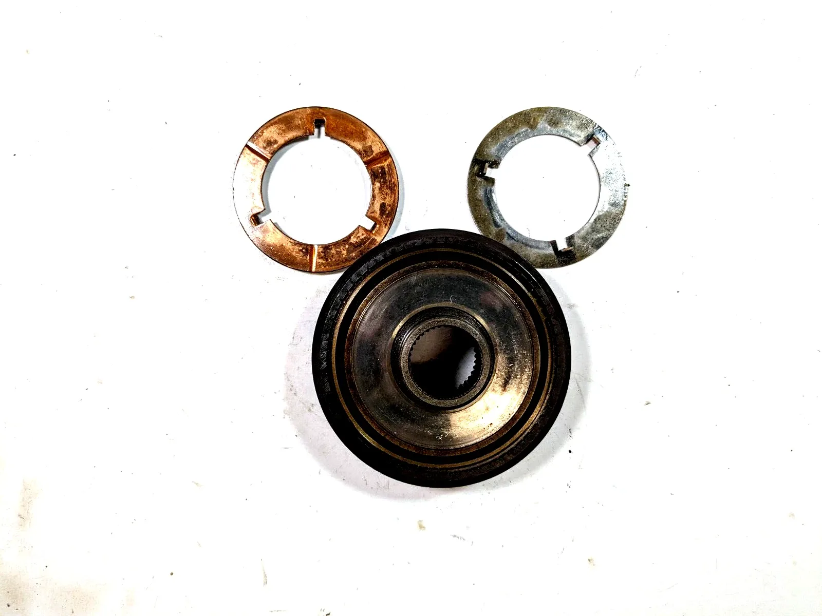 1965-1969 Mustang Automatic C4 Transmission Output Shaft Ring Gear & Hub image 3