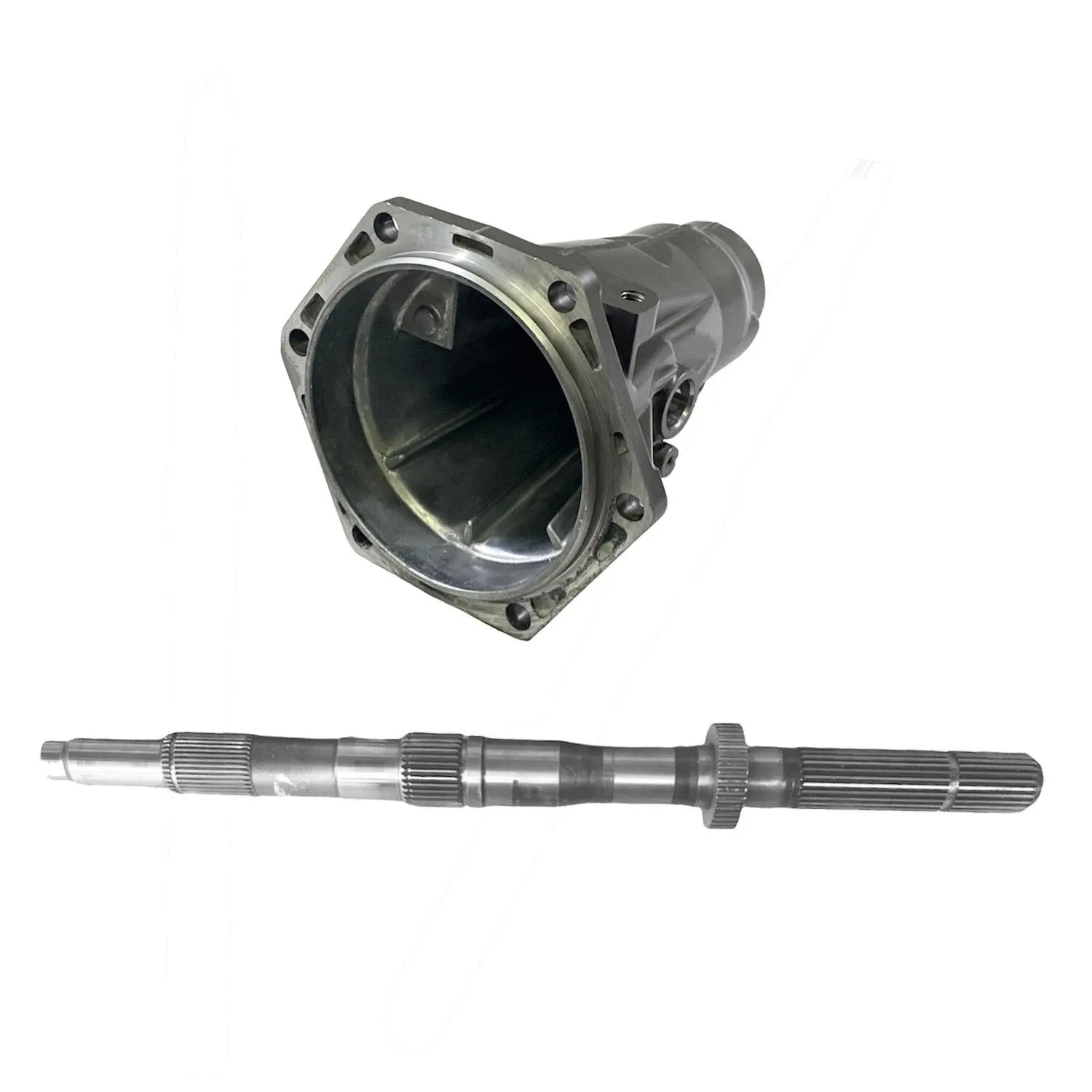 4L60E 4L65E 2wd Extension Tail Housing and Output Shaft 1996-up image 2