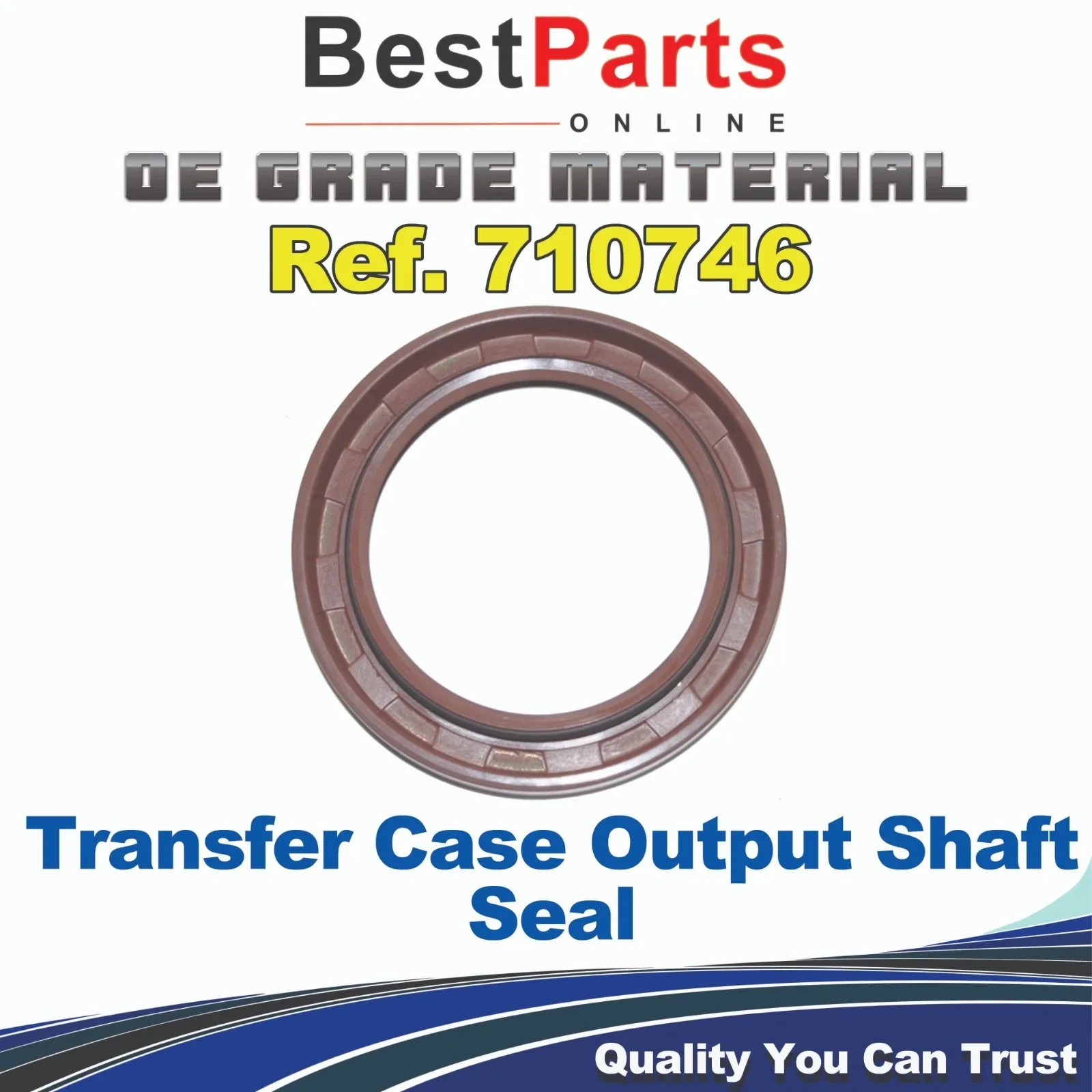 Transfer Case Output Shaft Seal for BMW Hyundai Maserati Ref. 710746