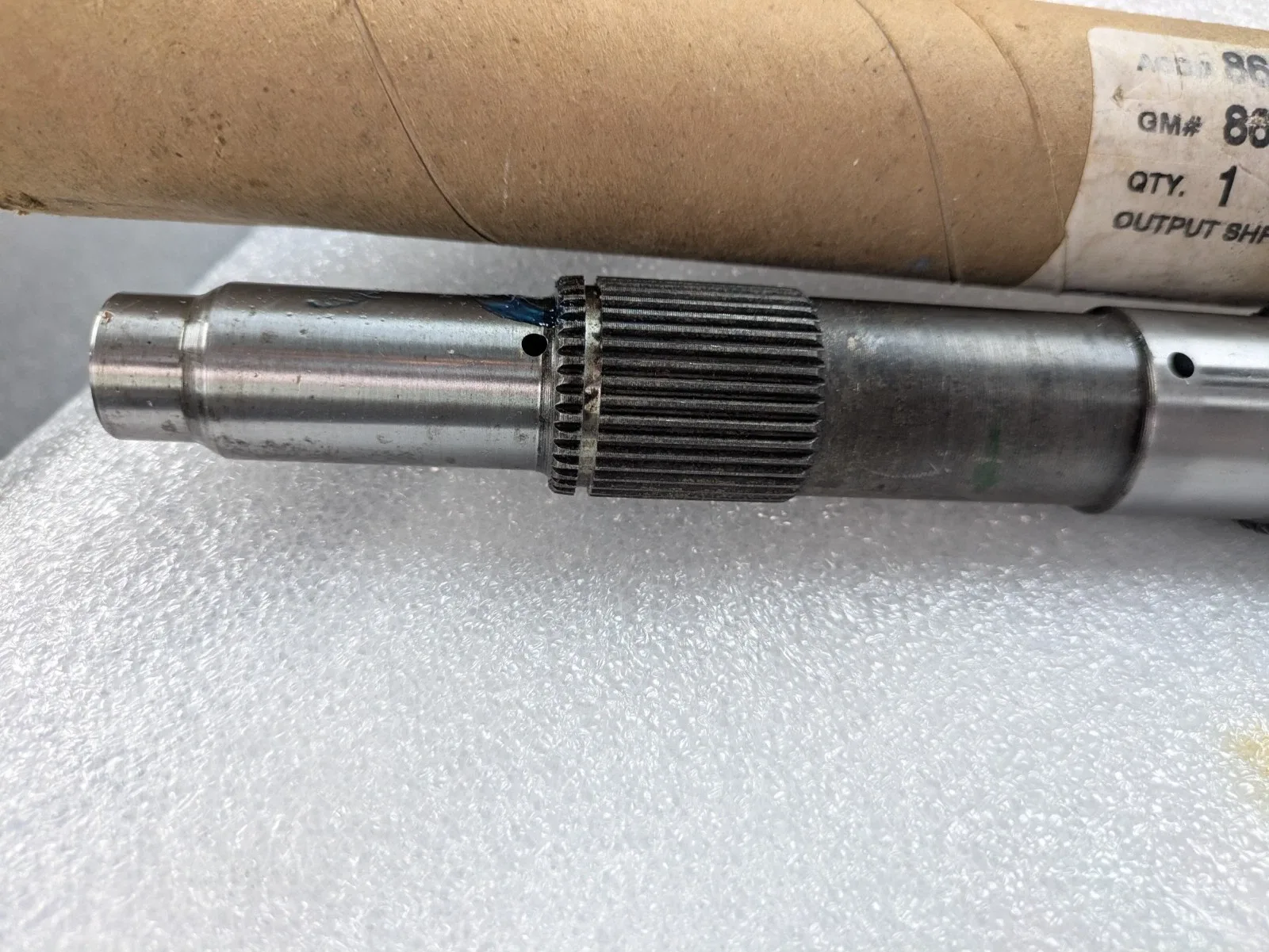 8683818 Gm Output Shaft image 2