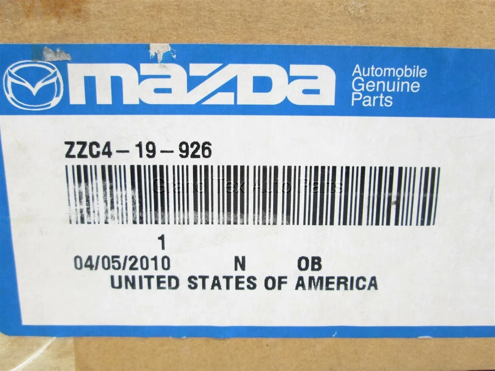 2008-2011 Mazda Tribute Transmission Solenoid Connector ZZC4-19-926 (6-Speed Automatic) image 2