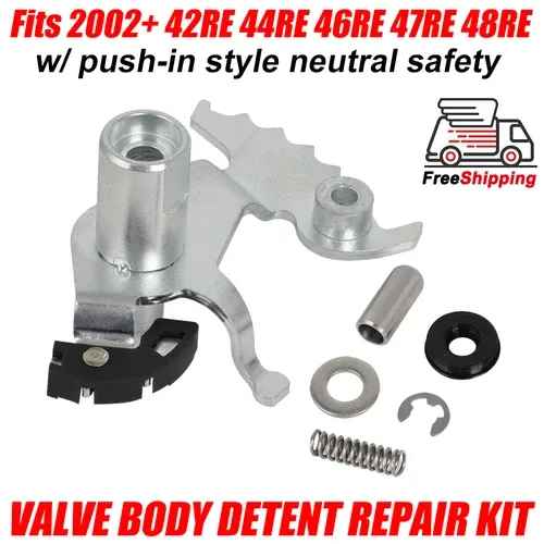 Rooster Comb For 48RE 47RE 46RE Valve Body Detent Repair Kit, Seal Washer E-Clip