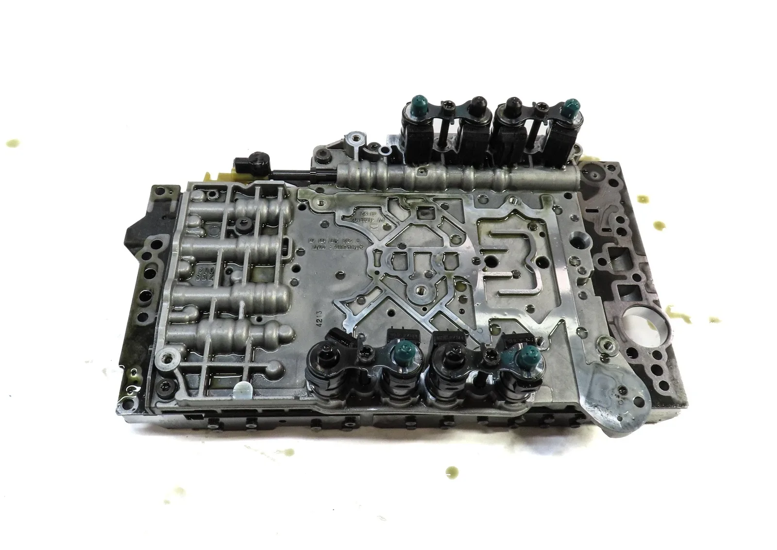 2012-2013 Mercedes GL350 / ML350 (W166/X166) Transmission Valve Body Block — MPN 2202703706, 2122770101 image 3