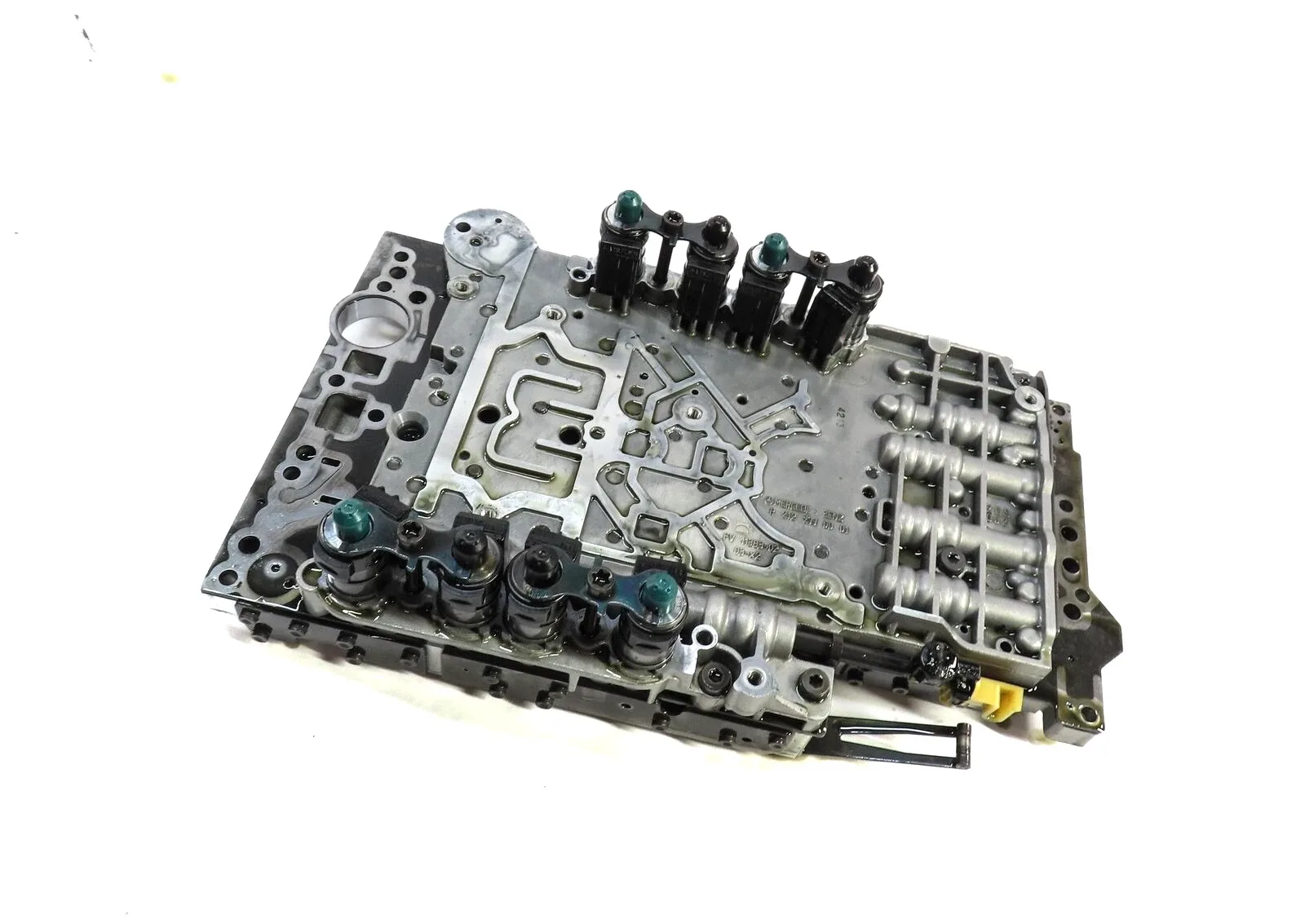 2012-2013 Mercedes GL350 / ML350 (W166/X166) Transmission Valve Body Block — MPN 2202703706, 2122770101