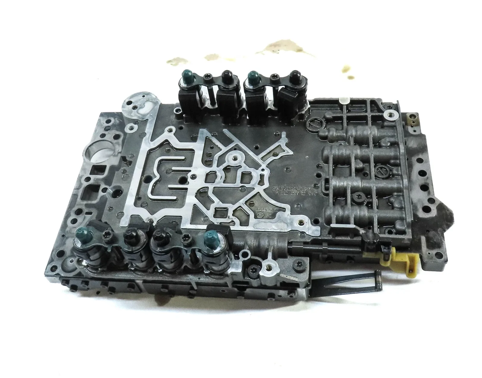 12-15 MERCEDES C250 C350 SLK250 SLK350 (R172 W204) TRANSMISSION VALVE BODY BLOCK image 2
