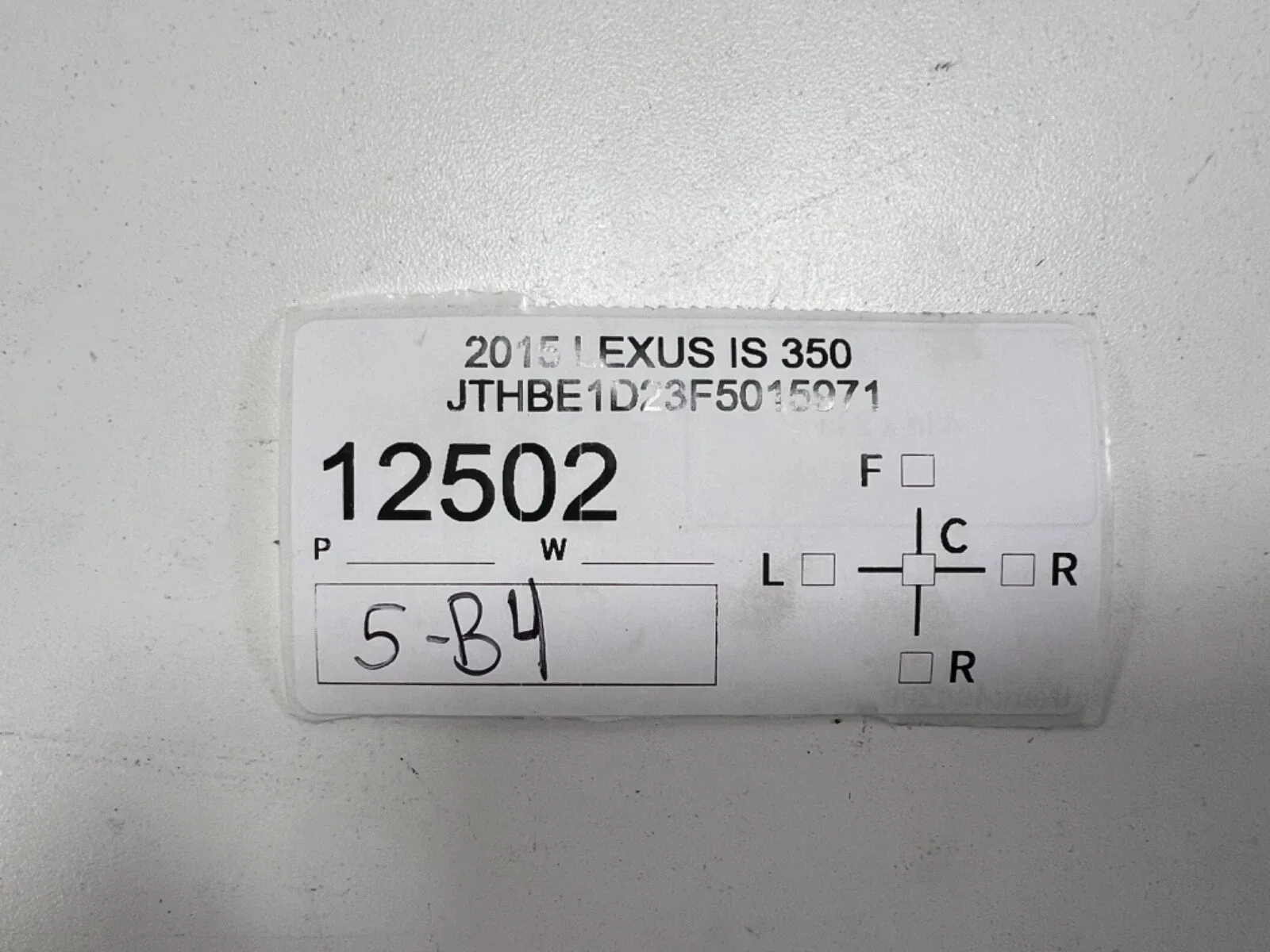 2015-2021 Lexus IS / RC 350 Transmission Valve Body w/Solenoids MPN 86030 image 2
