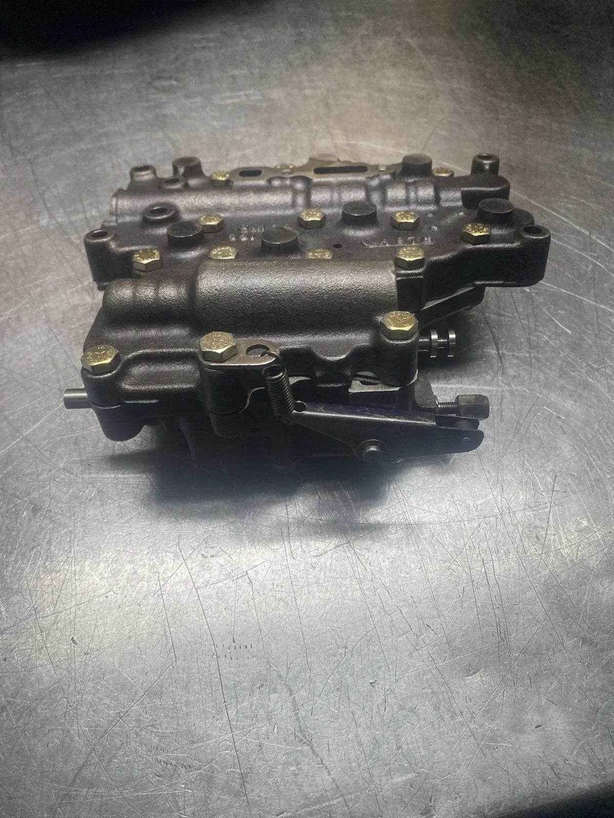 GM Powerglide Aluminum Manual Valve Body (Remanufactured) image 3