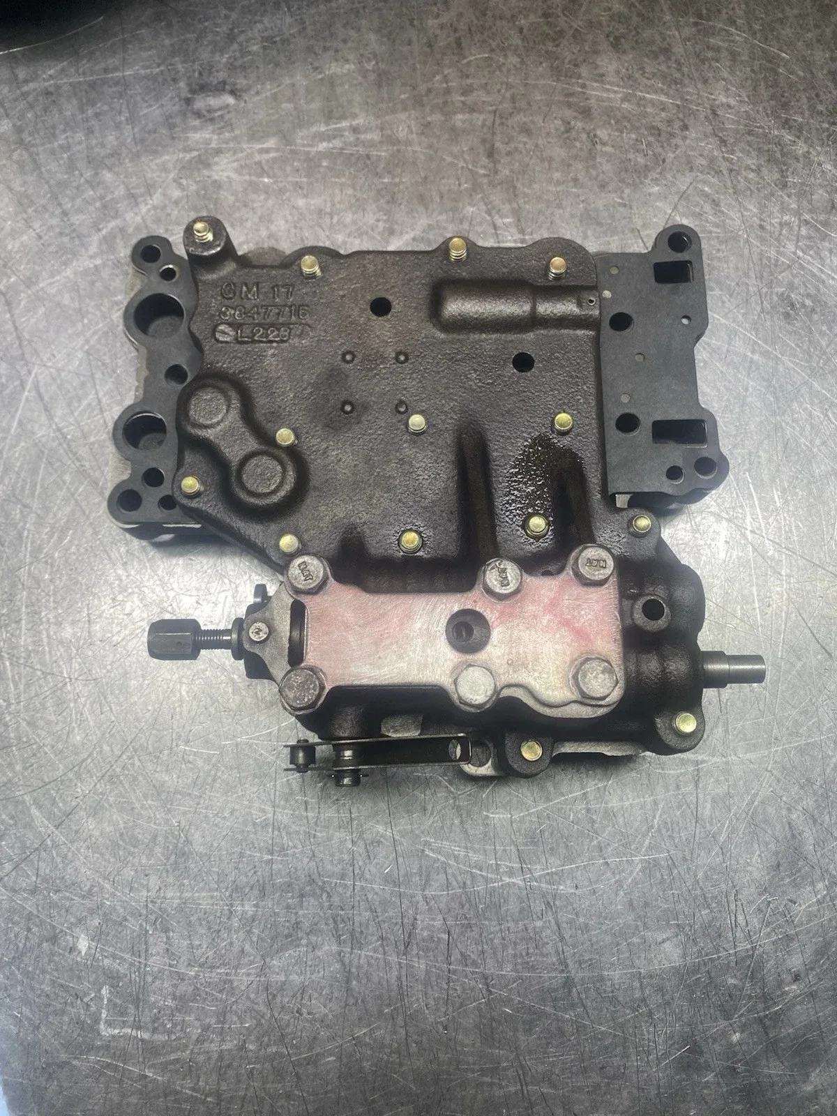 GM Powerglide Aluminum Manual Valve Body (Remanufactured) image 4