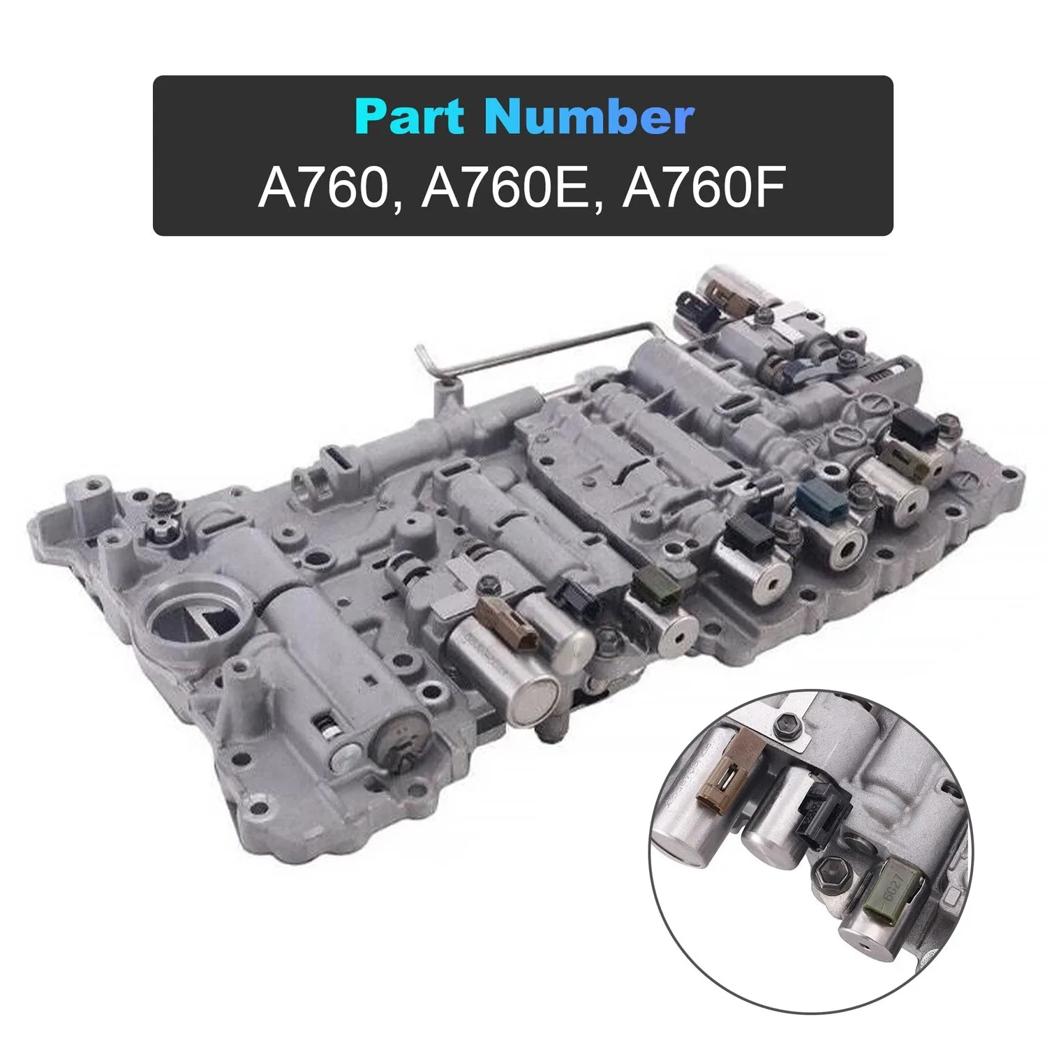 A760/A760E/A760F Valve Body with 9 Solenoids - Pontuss (for A760 A760E A760F) image 2
