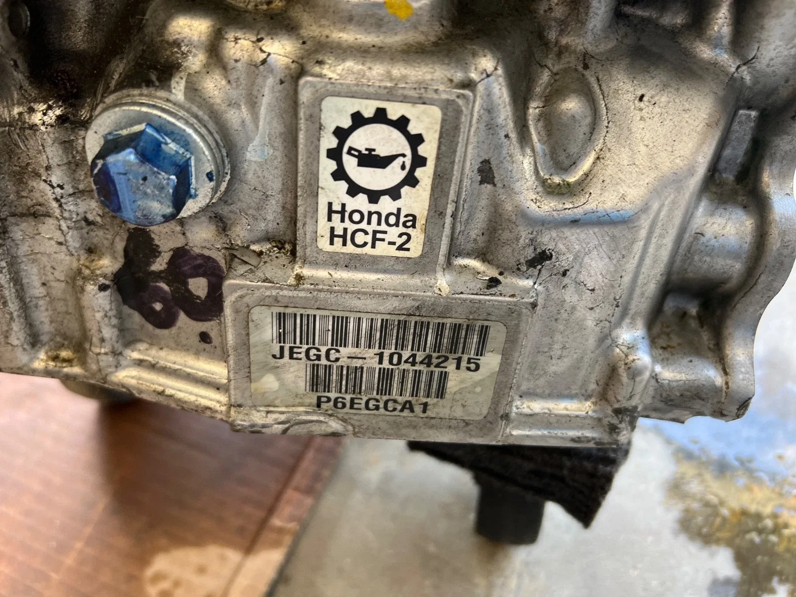 23-25 HONDA HR-V HRV 2.0L FWD AUTOMATIC TRANSMISSION VALVE BODY w/Solenoids image 2