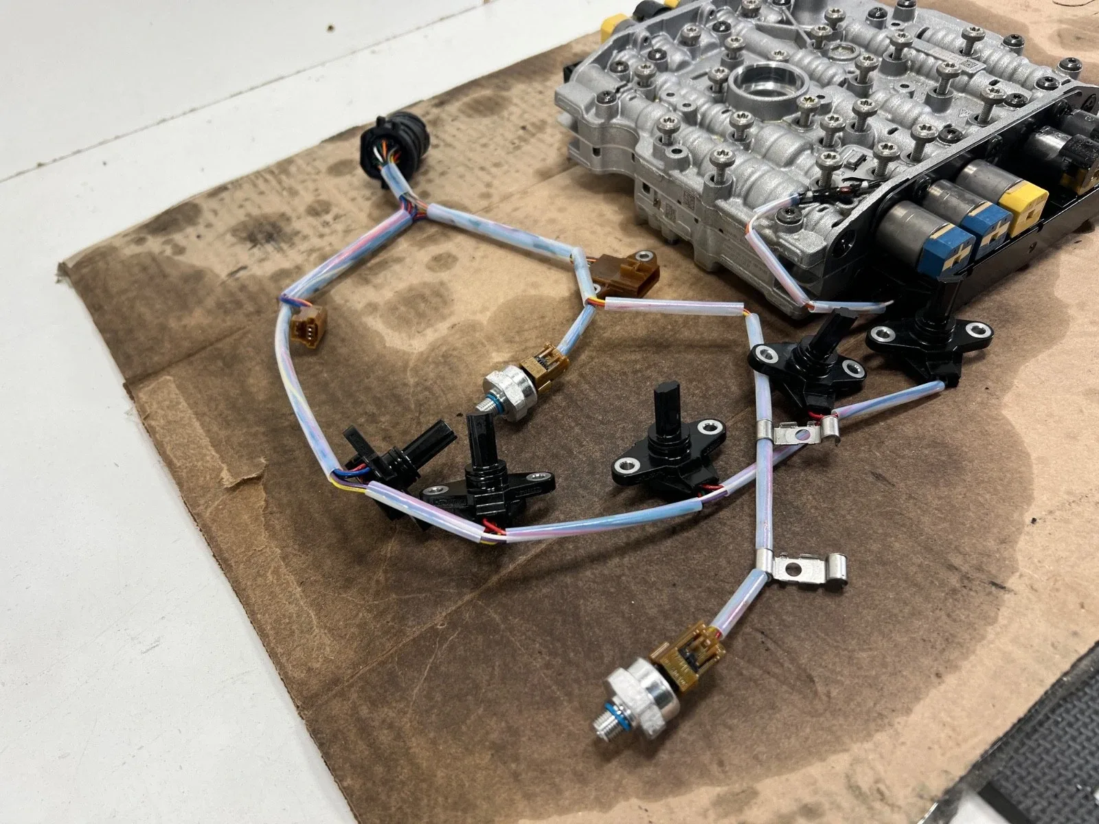 2017-2023 PORSCHE PANAMERA DSG TRANSMISSION VALVE BODY MECHATRONIC W/SOLENOIDS image 3