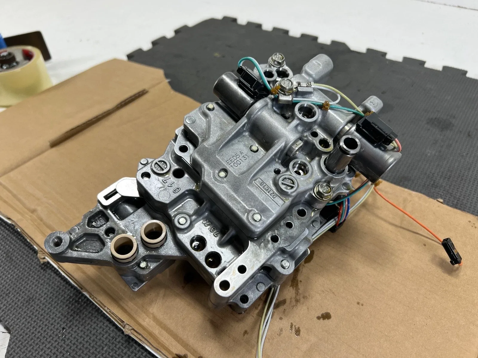 2022-2025 HONDA CIVIC 1.5L FWD CVT AUTOMATIC TRANSMISSION VALVE BODY w/Solenoids image 4