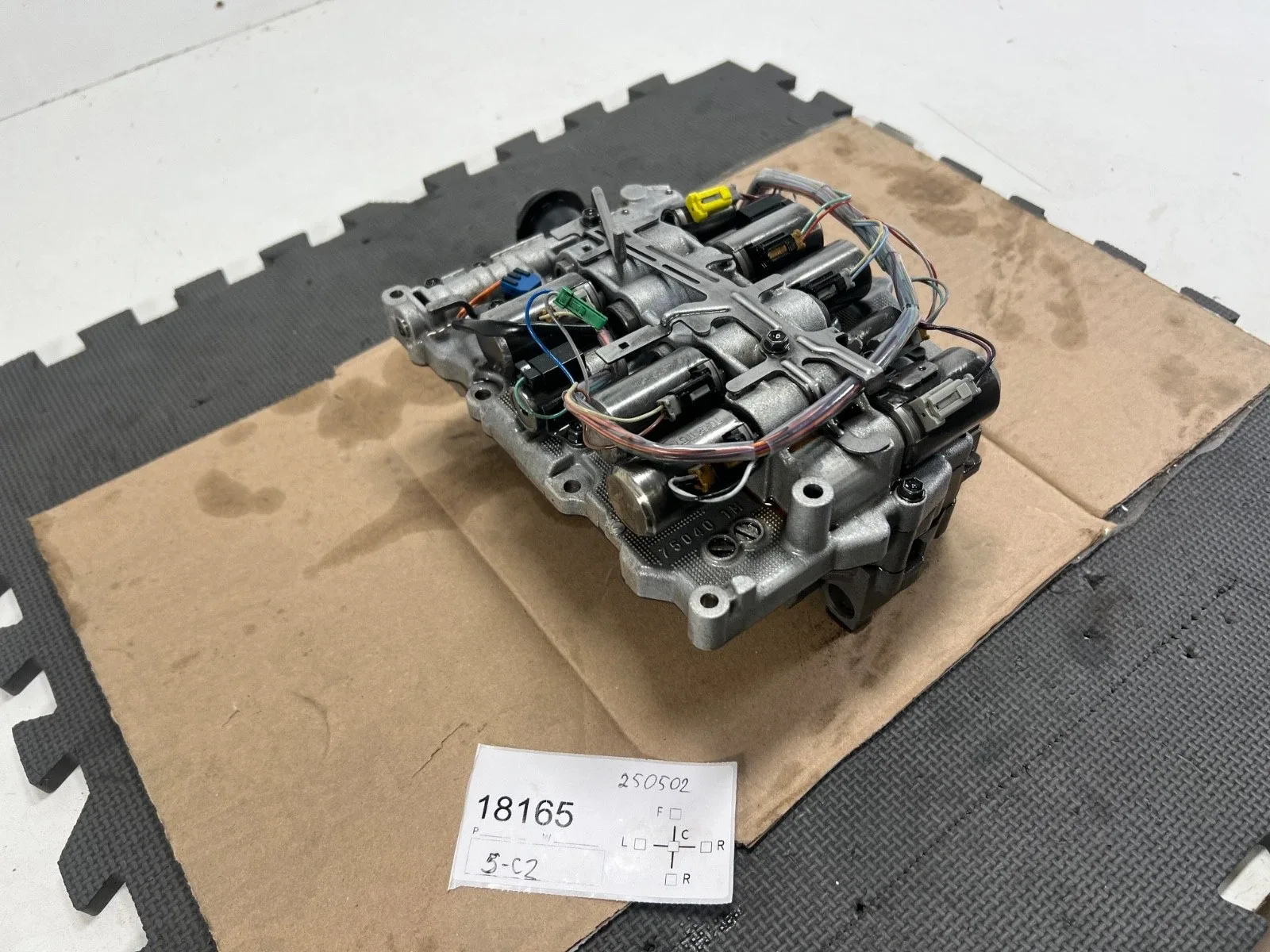 2016-2023 VOLVO XC90 TRANSMISSION VALVE BODY W/SOLENOID