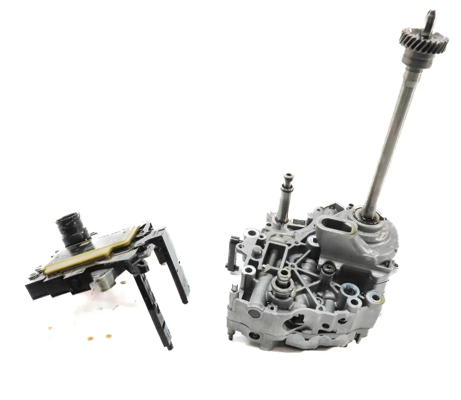 09-11 AUDI A4 (B8 8K) 2.0L FWD CVT A/T VALVE BODY OIL PUMP W/MECHATRONIC LKW MVC image 2