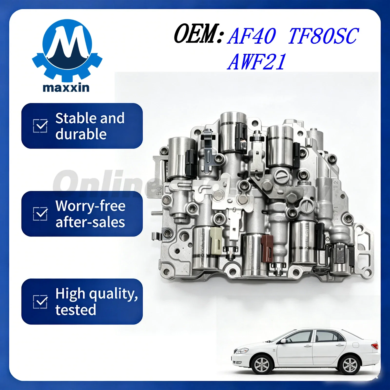 TF80SC / AF40 Transmission Valve Body for Volvo XC90, S60, V70 | 93183641