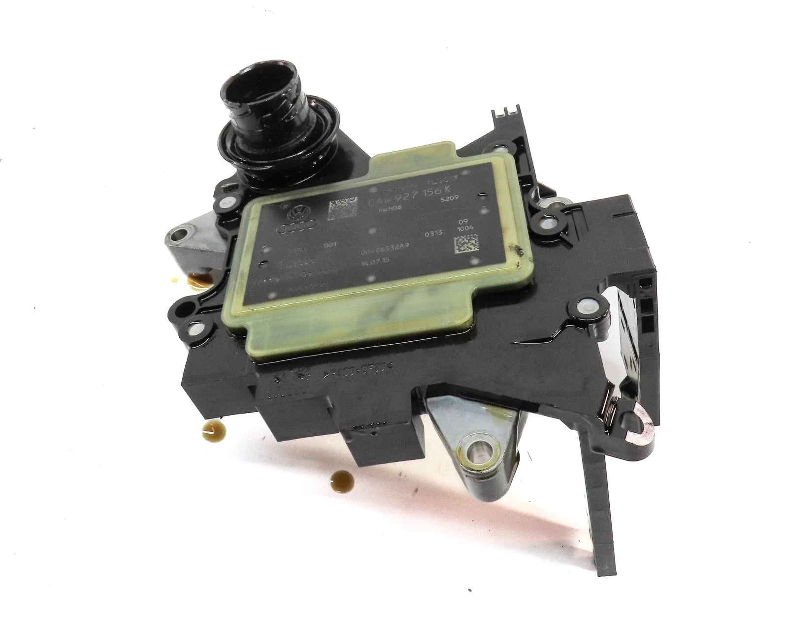 13-16 AUDI A4 (B8 8K) 2.0L FWD CVT TRANSMISSION VALVE BODY MULTI-TRONIC COMPUTER image 2