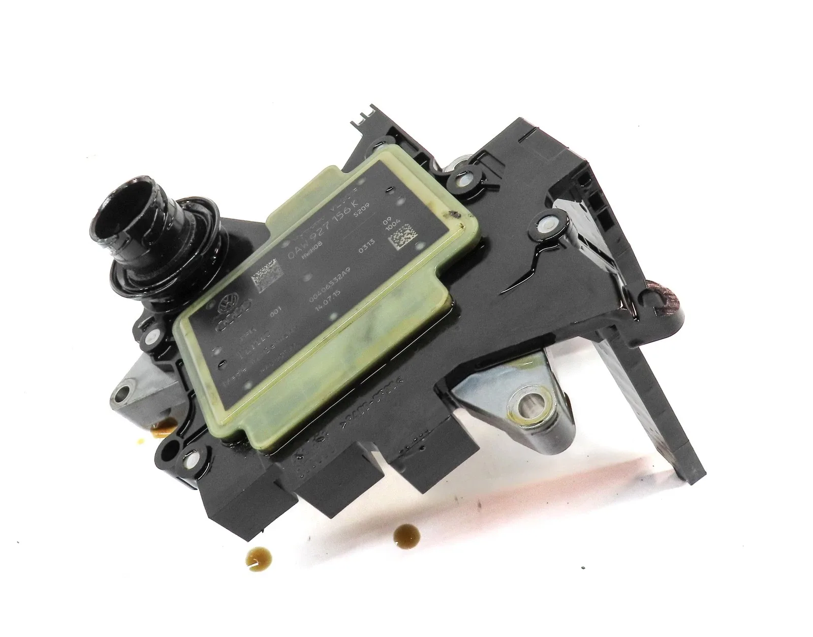 13-16 AUDI A4 (B8 8K) 2.0L FWD CVT TRANSMISSION VALVE BODY MULTI-TRONIC COMPUTER image 3