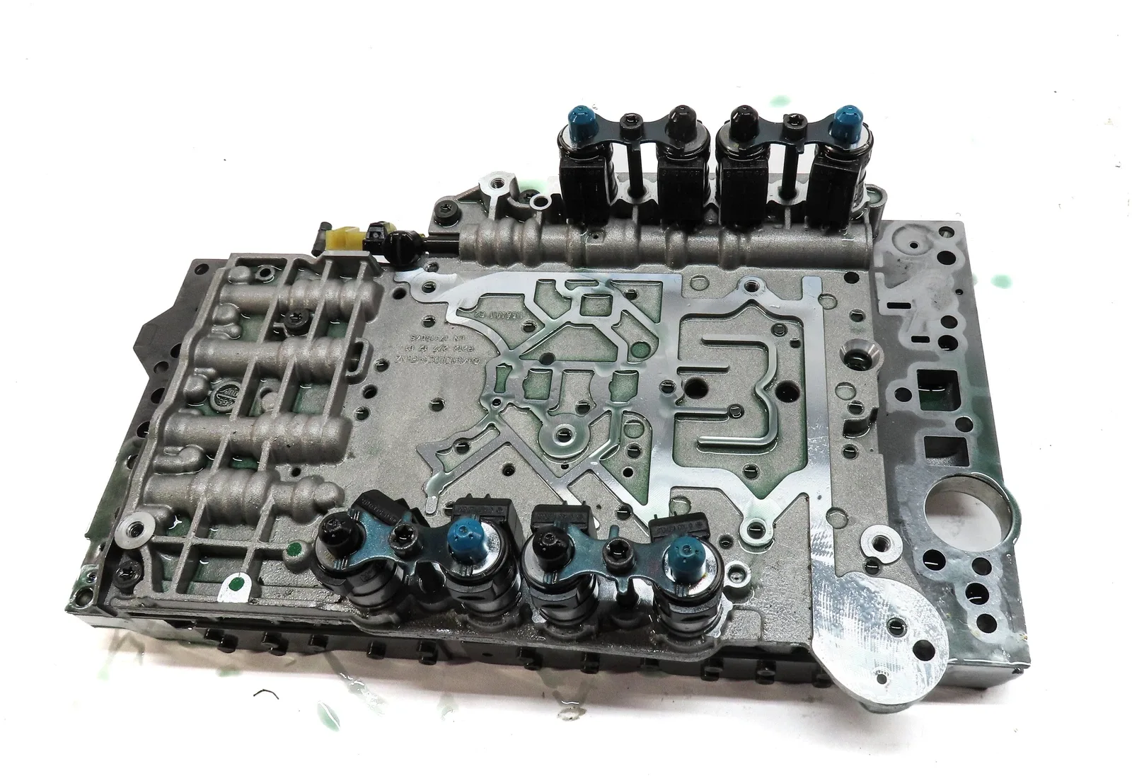 12-15 MERCEDES C250 C350 SLK250 SLK350 (W204) TRANSMISSION VALVE BODY BLOCK image 4