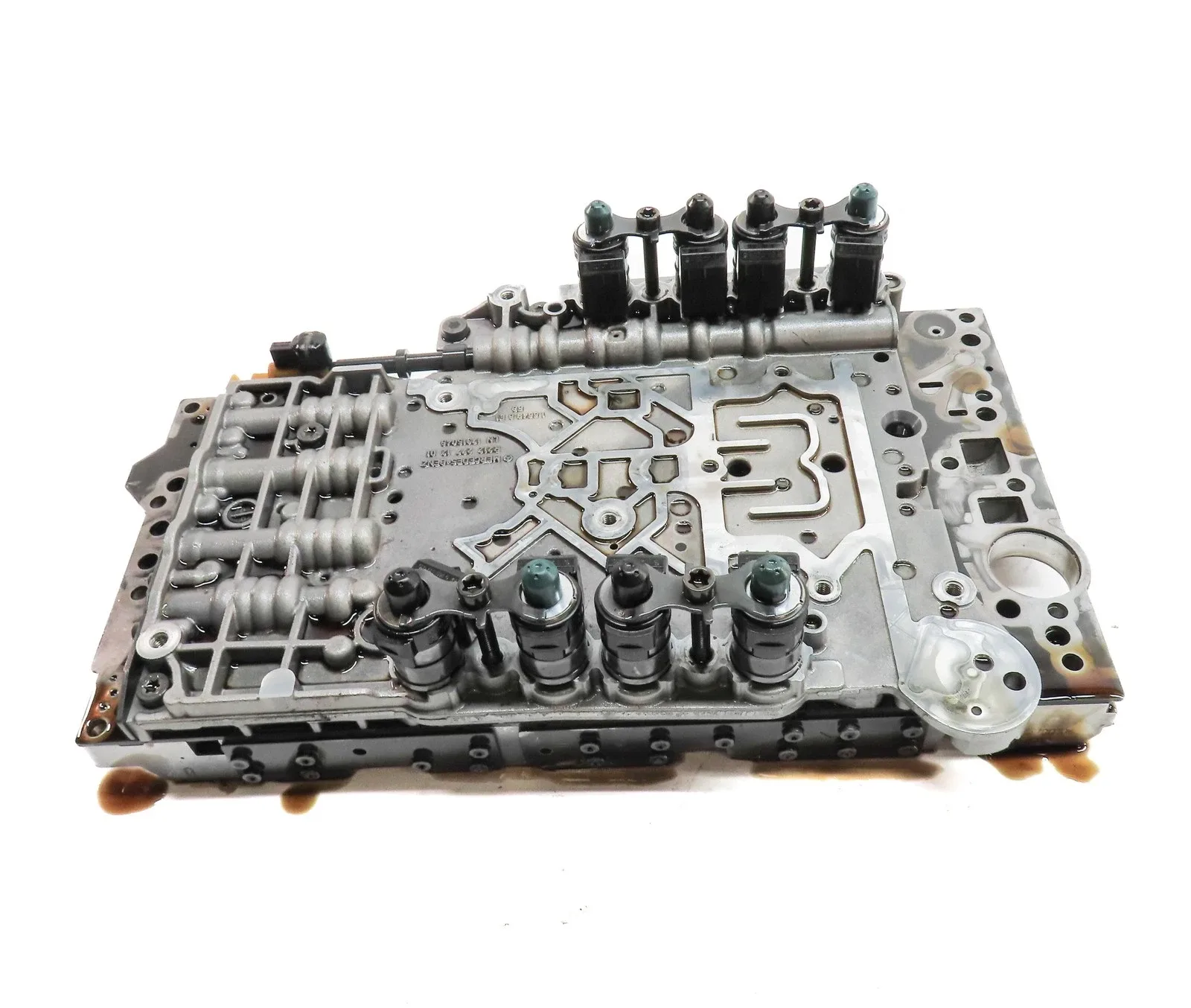 12-15 MERCEDES C250 C350 SLK250 SLK350 (W204) TRANSMISSION VALVE BODY BLOCK image 2