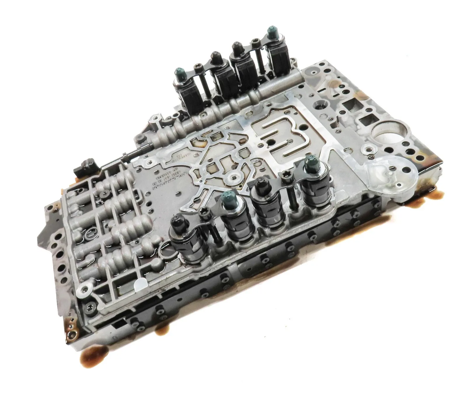 12-15 MERCEDES C250 C350 SLK250 SLK350 (W204) TRANSMISSION VALVE BODY BLOCK image 3