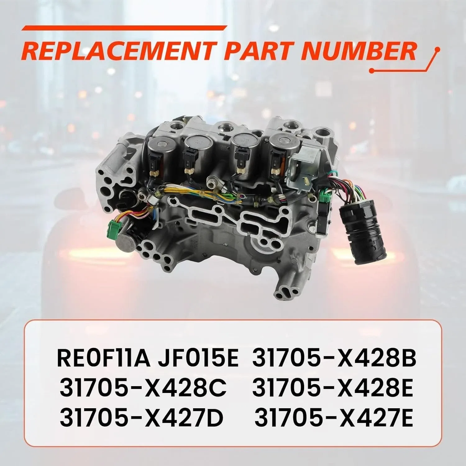 2013-2019 Nissan Sentra CVT Valve Body RE0F11A / JF015E - YDM-I12D0468 image 2