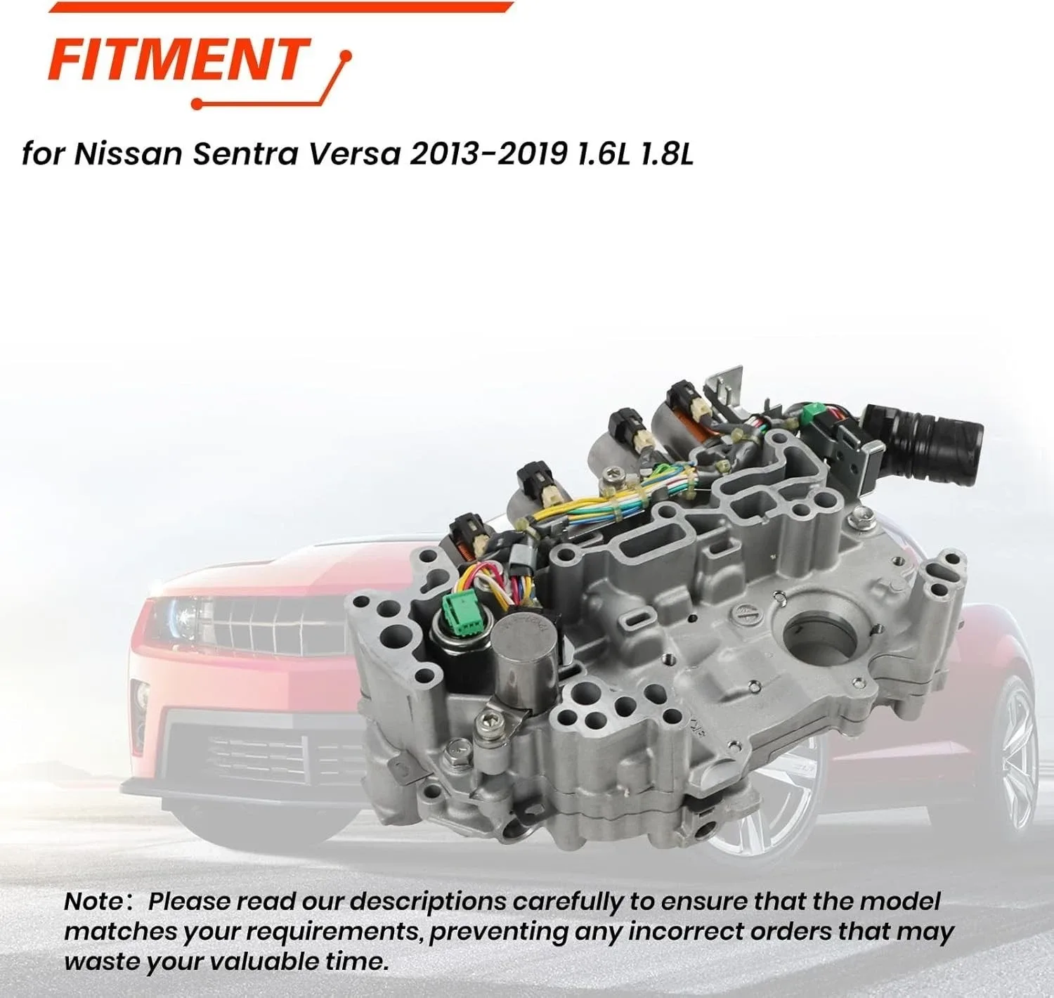 2013-2019 Nissan Sentra CVT Valve Body RE0F11A / JF015E - YDM-I12D0468 image 4