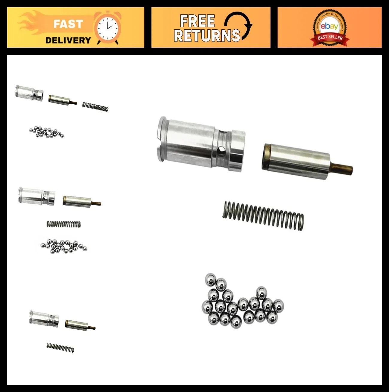 Flow Control Valve Repair Kit (JF011E / JF015E) - Transmission Valve Body Kit