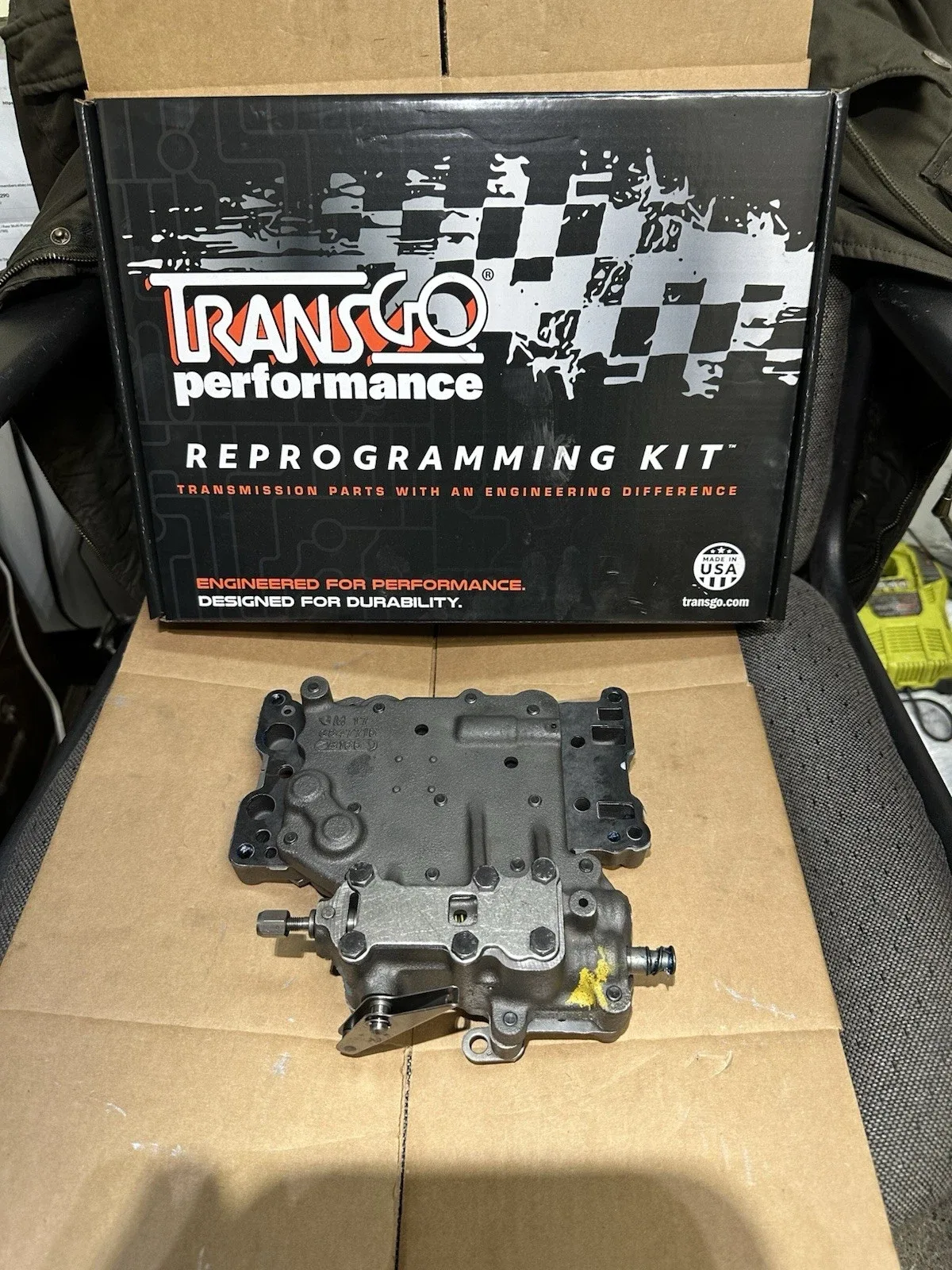 POWERGLIDE VALVE BODY REPROGRAMING KIT INSTALED PG-2S 3847715 3819476 REAR PUMP