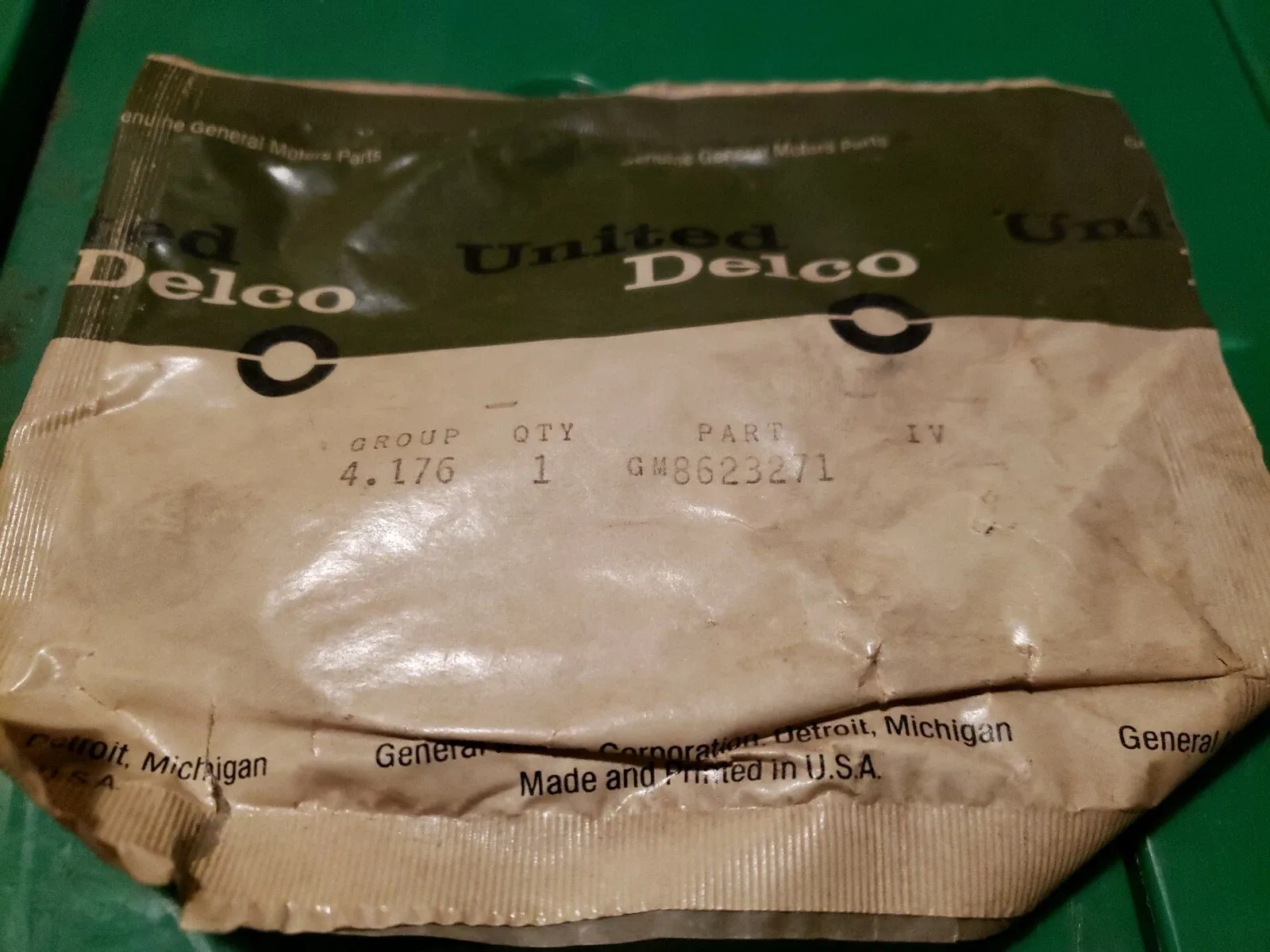 NOS UNITED DELCO 8623271 Auto Trans Output Shaft Thrust Washer