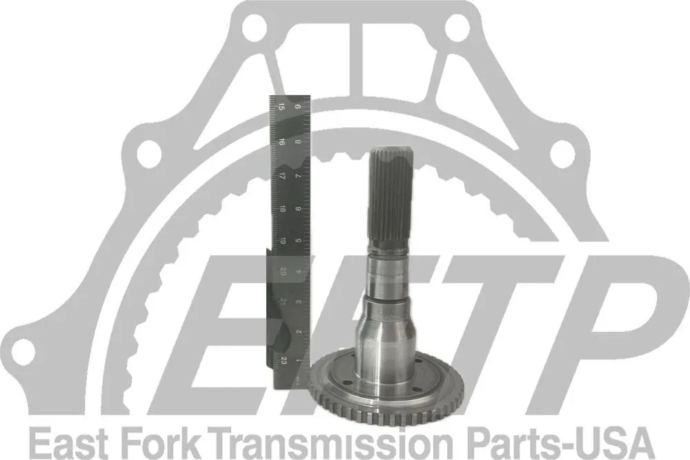 4L80E OUTPUT SHAFT 7-7/8 WITH LUBE HOLE AND O-RING GROOVE 1991-96-U34678S image 4
