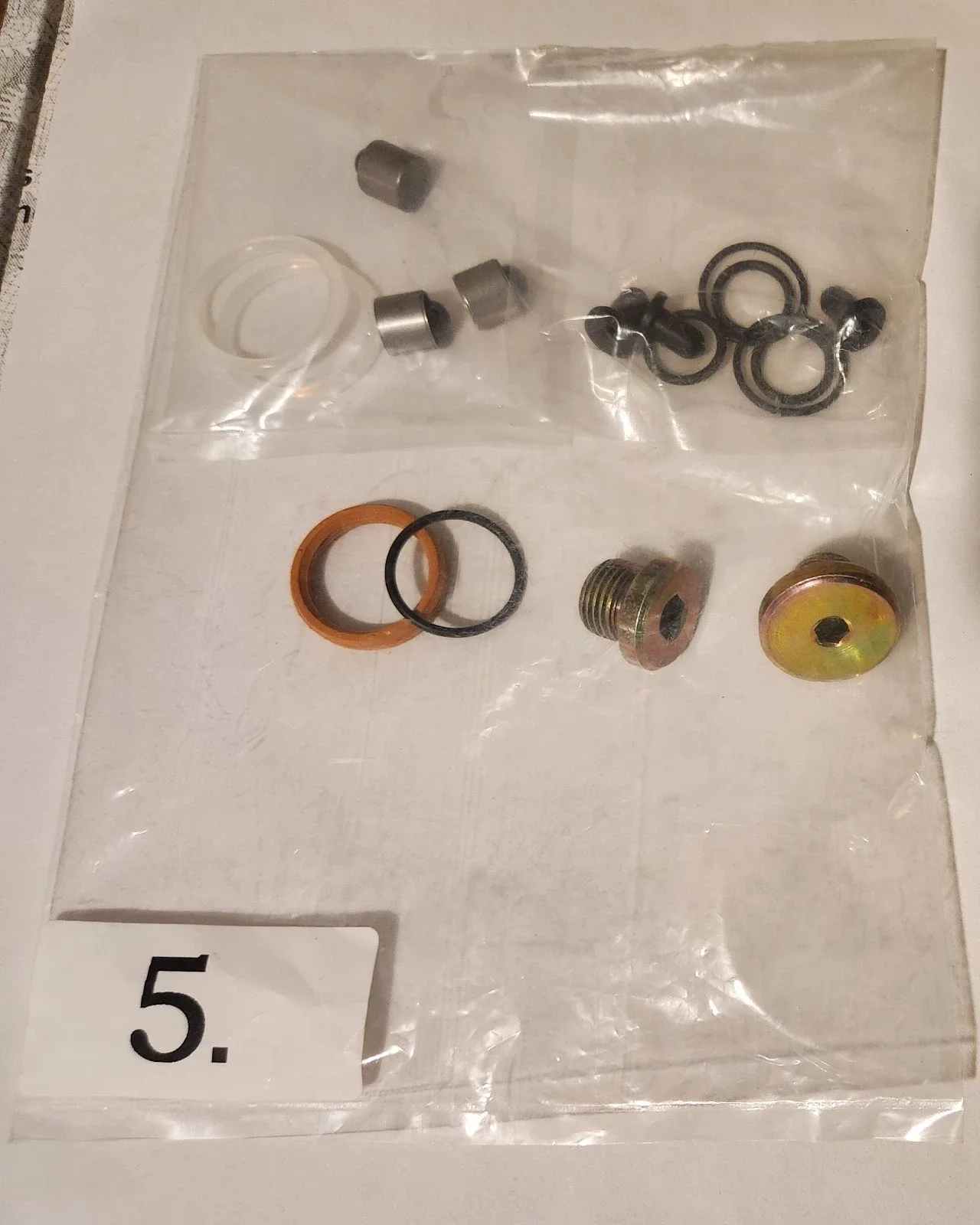 ZF 5HP19 BMW RWD Valve-Body Plug & Seal Service Set (Diagram #5) (ZF) image 2