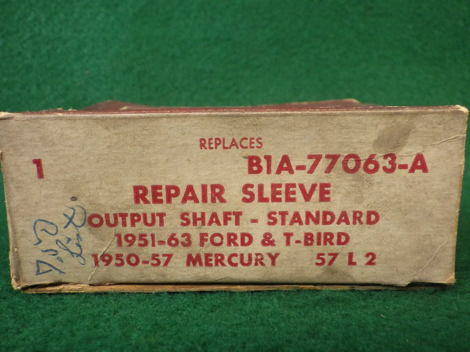 NOS/NORS Ford output shaft repair sleeve B1A-77063-A 1951-1963 manual trans image 2